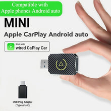 💥Mini Wireless Apple CarPlay Adapter, for both Apple and Android