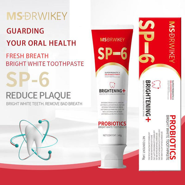 🔥Super Probiotic-6 Toothpaste with 6 Probiotics oalance Oral microbiota strength