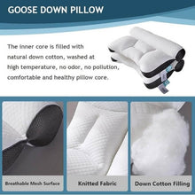 🔥HOT SALE🔥-Sleep Enhancing Cervical Support Comfort Down Pillow