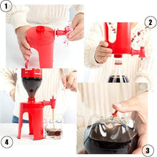 Hand Pressure Carbonated Beverage Dispenser