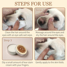 Pet Tear Stain Removal Cream - Organic Calendula Eye Cream for Dogs and Cats