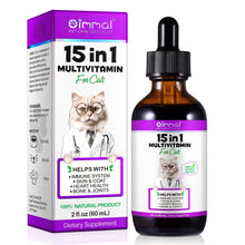 15-in-1 Multivitamin for Cats - Liquid Supplement with Herbal Ingredients