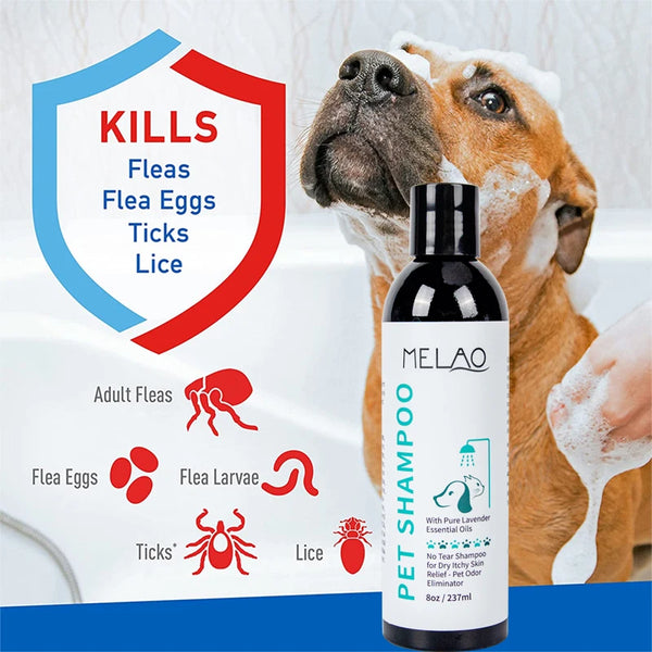 2-in-1 Natural Moisturizing Pet Shampoo and Conditioner for Sensitive Skin