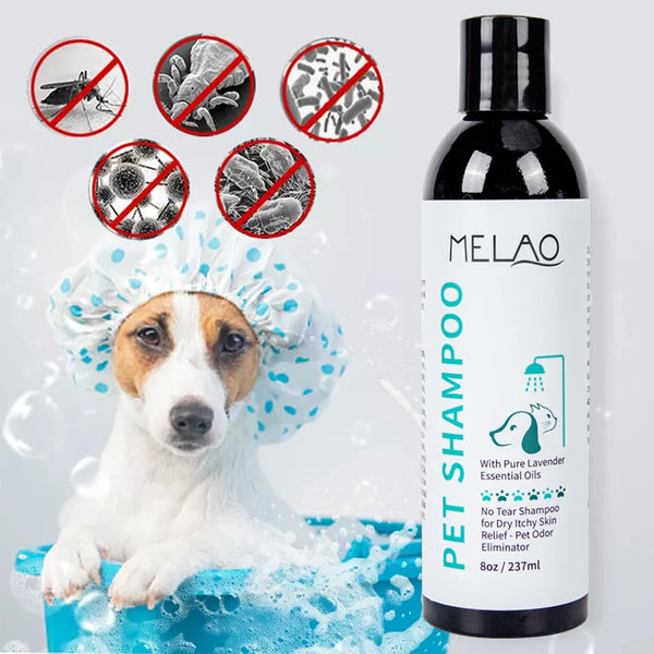 2-in-1 Natural Moisturizing Pet Shampoo and Conditioner for Sensitive Skin