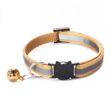 Reflective Breakaway Cat Collar with Bell