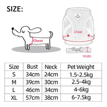 Adjustable Mesh Puppy Harness Vest with Leash for Small and Medium Dogs & Cats