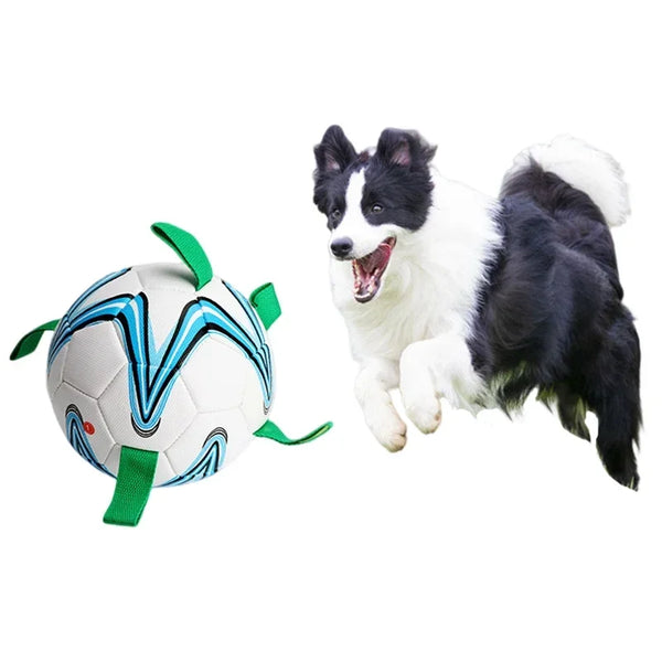 Indestructible Interactive Dog Football Toy