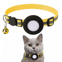 Silicone Anti-Lost Cat Collar for Apple AirTag with Reflective Design