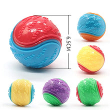 Bite-Resistant Beef-Flavored Rubber Ball for Dogs