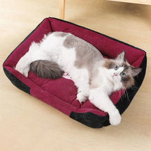 Soft Plush Dog Bed - Cozy Kennel for Large, Medium, and Small Pets