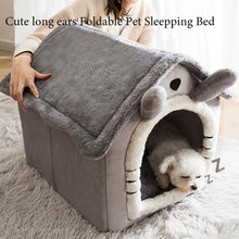 Cozy Foldable Pet House - Washable Dog and Cat Bed