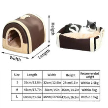 Folding Plush Dog House