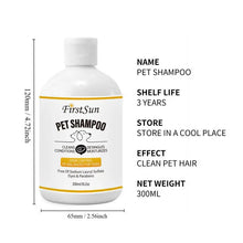 Sensitive Skin Dog Shampoo - Natural Moisturizing & Odor Eliminating Pet Wash