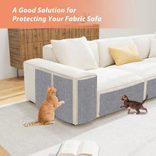 Cat Scratching Mat with Self-Adhesive Backing for Furniture Protection