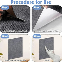 Cat Scratching Mat – Self-Adhesive Trimmable Protector for Furniture and Walls