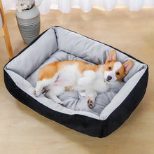 Soft Plush Dog Bed - Cozy Kennel for Large, Medium, and Small Pets