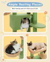 Cat Tree for Large Cats with Hammock, Condo, and Scratching Posts