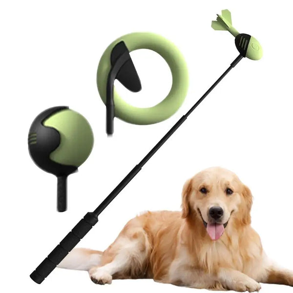 Retractable Dog Toy Ball Thrower