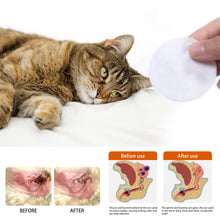 Pet Ear Cleaning Wipes - Disposable Ear and Eye Care for Dogs and Cats