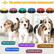 Dog Talking Button Set - Recordable Pet Training Buttons for Clear Communication