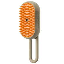 3-in-1 Steamy Pet Brush for Grooming and Massage