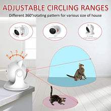 Rechargeable Motion-Activated Dog Laser Toy with Adjustable Speed Modes