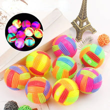 Colorful Luminous Elastic Ball for Pets