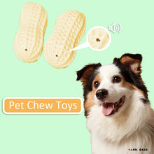 Screaming Rubber Peanut Squeaky Chew Toy for Large Dogs