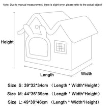 Creative Folding Cat  House