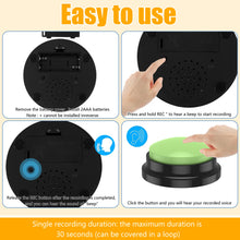 Dog Talking Button Set - Recordable Pet Training Buttons for Clear Communication