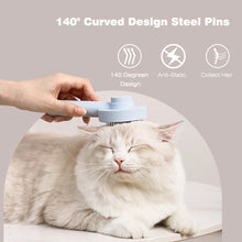 Pet Round Needle Comb Hair Remover Brush Dog and Cat Pet Comb Self Cleaning Massage Brushes Grooming Supplies