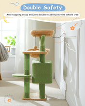 Cat Tree for Large Cats with Hammock, Condo, and Scratching Posts