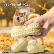 Screaming Rubber Peanut Squeaky Chew Toy for Large Dogs