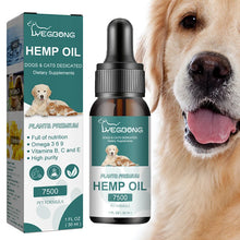 Pet Hemp Seed Oil for Dogs & Cats