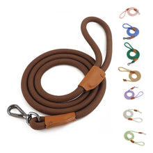 Adjustable Nylon P-Type Training Dog Leash for Large Dogs